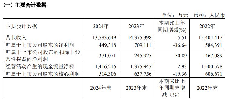 财报速递：湖南天雁2024年全年净利润411.74万元