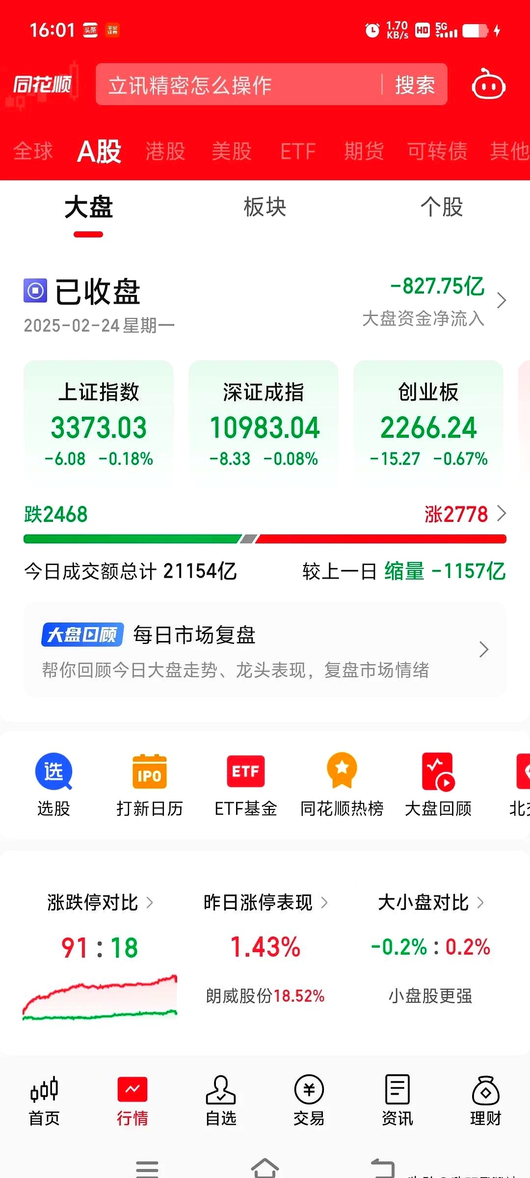 宝地矿业：公司2025年第一季度利润较上年同期下降的主要是系铁精粉销售单价下降所致