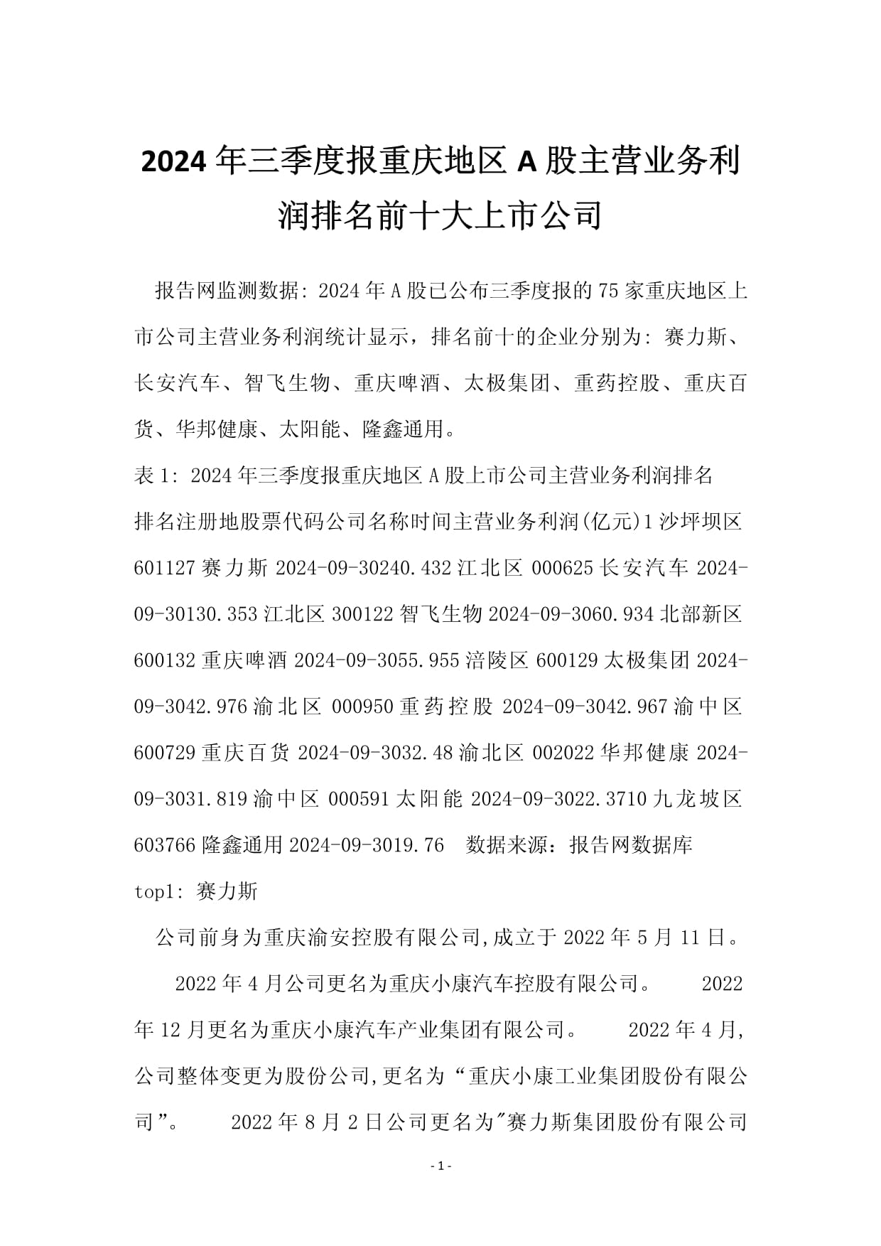 前三季度业绩高增长股提前看 11股净利润增幅翻倍