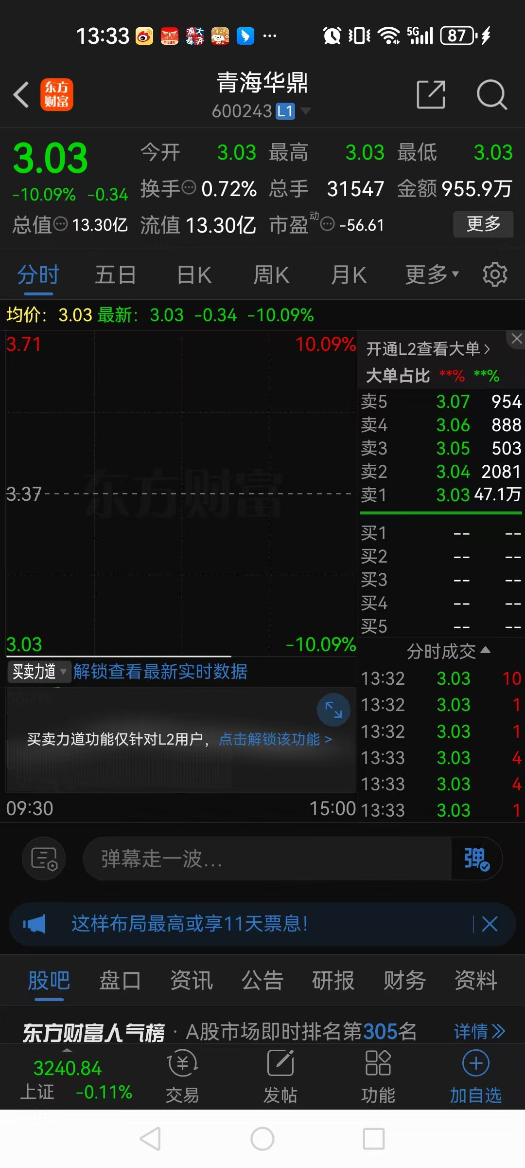 海光信息最新公告：筹划重大资产重组 股票停牌