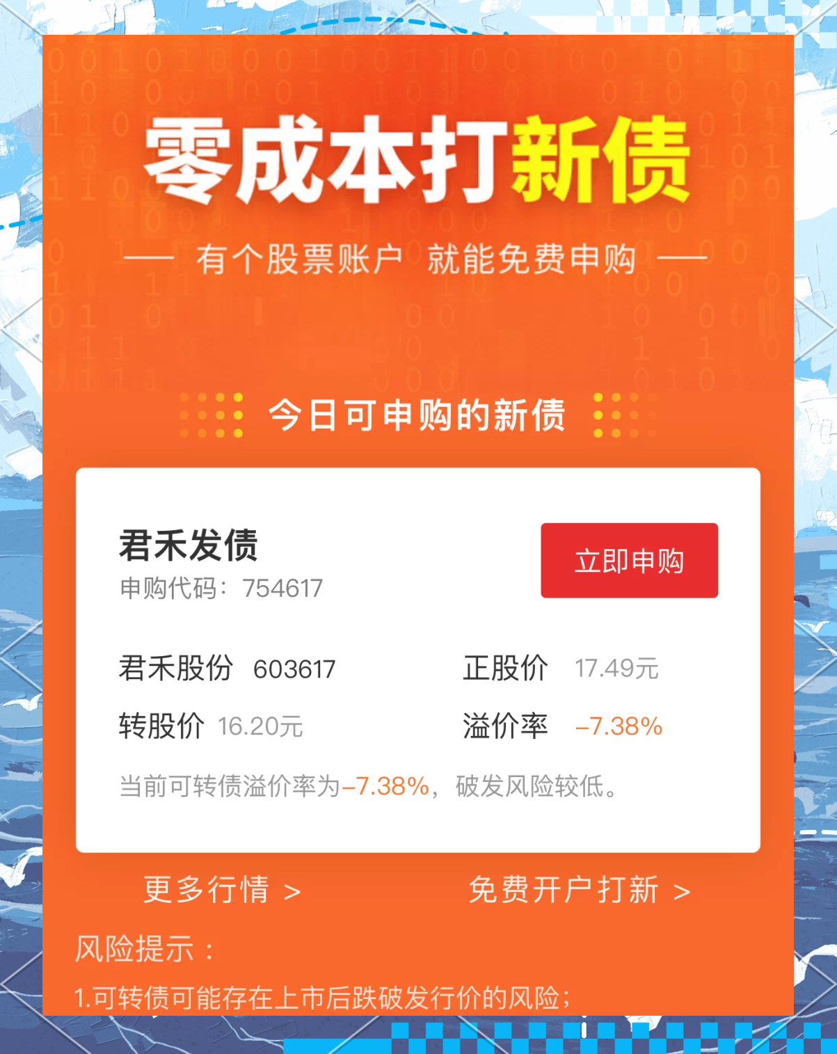 打新必看 | 4月15日两只新股申购