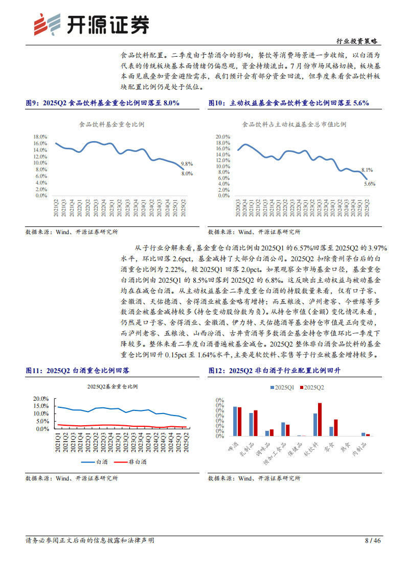 食品饮料行业周报：白酒筑底，新消费领航